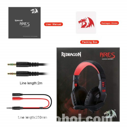 REDRAGON ARES H120 WIRED GAMING HEADSET